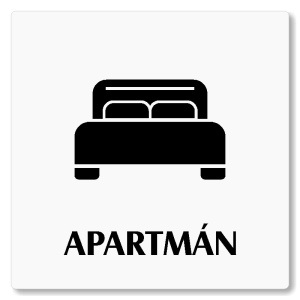 Apartmán, 100x100mm, bílá, Nevada